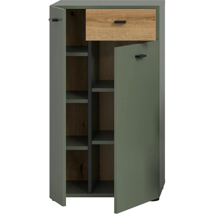 Aqua Standschrank in Sage Green Nachbildung – Bild 3