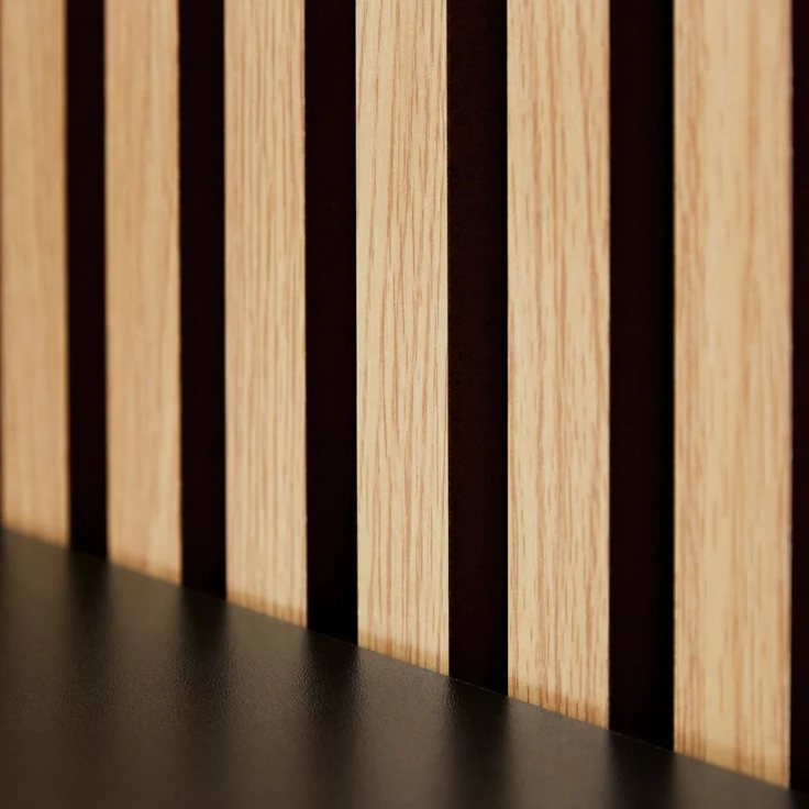 Akustikpaneele Holz 60 x 60 cm 2 Paneele Wandpaneele Deckenpaneele 3D Wandpaneel Wandverkleidung Dekorpaneel – Bild 7