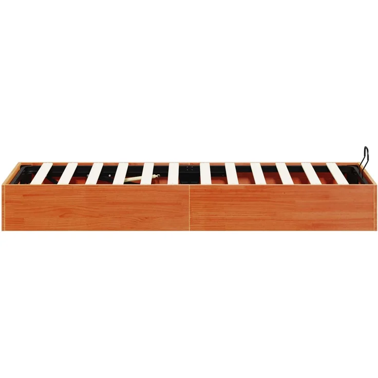 vidaXL Ottoman Bettgestell mit Stauraum Wachsbraun 75x190 cm 3418761 – Bild 8