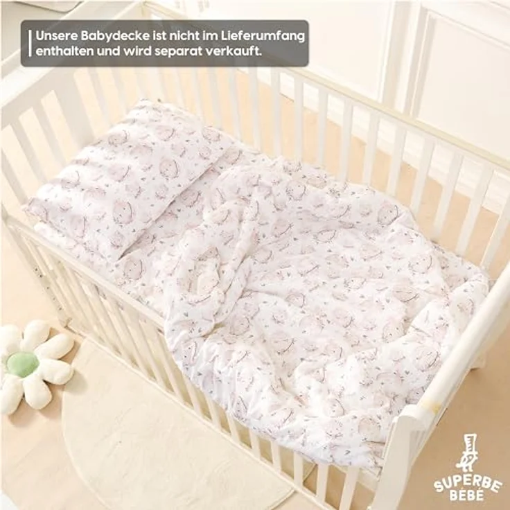 Kinderkissen Mit Kopfkissenbezug Aus Baumwolle 40x60 cm - Kopfkissen Geeignet Für 3 Bis 10 Jahre - Kinder Kuschelkissen - Weiches Kinder Kopfkissen Hypoallergen - Ideal Fürs Bett, Reisen, Schläfchen – Bild 8