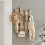 Wandgarderobe Raseborg 60x80 cm Eicheoptik [en. casa]