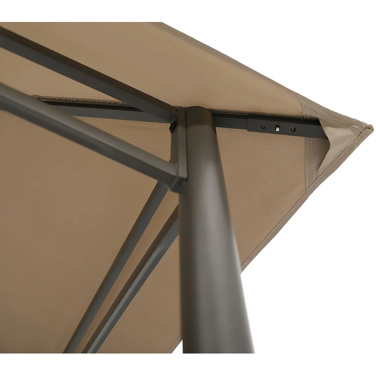 TrendLine Grillpavillon BBQ 250 x 240 cm khaki – Bild 7