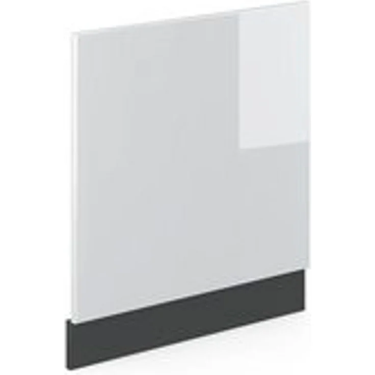 Frontblende R-Line Weiß Hochglanz 60 cm ohne Arbeitsplatte Vicco – Bild 6