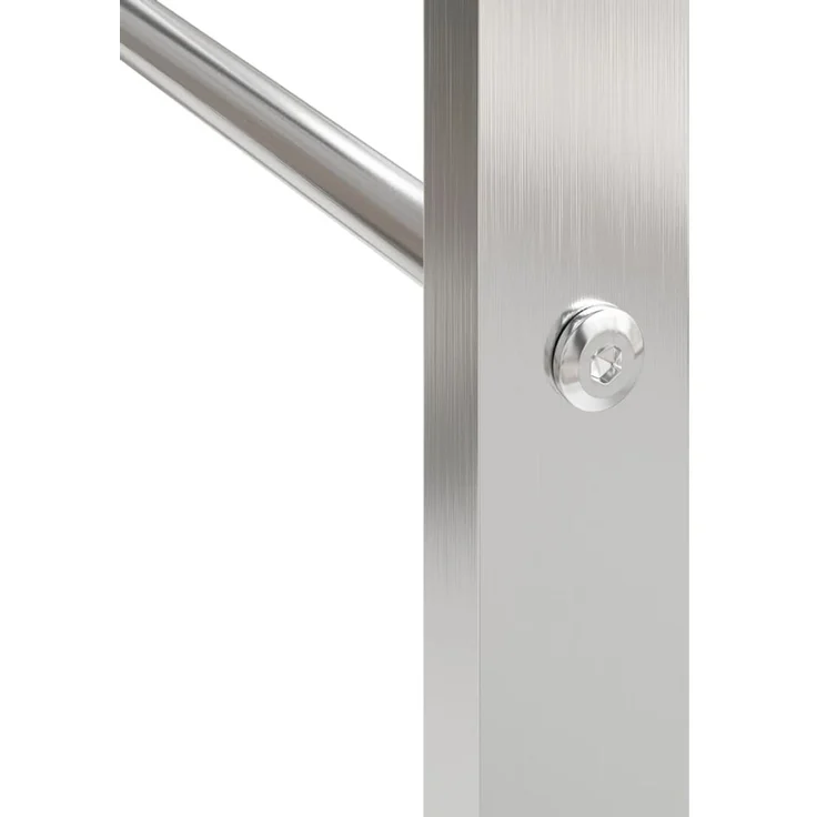 vidaXL Brennholzregal 50x28x56 cm Edelstahl 357859 – Bild 6