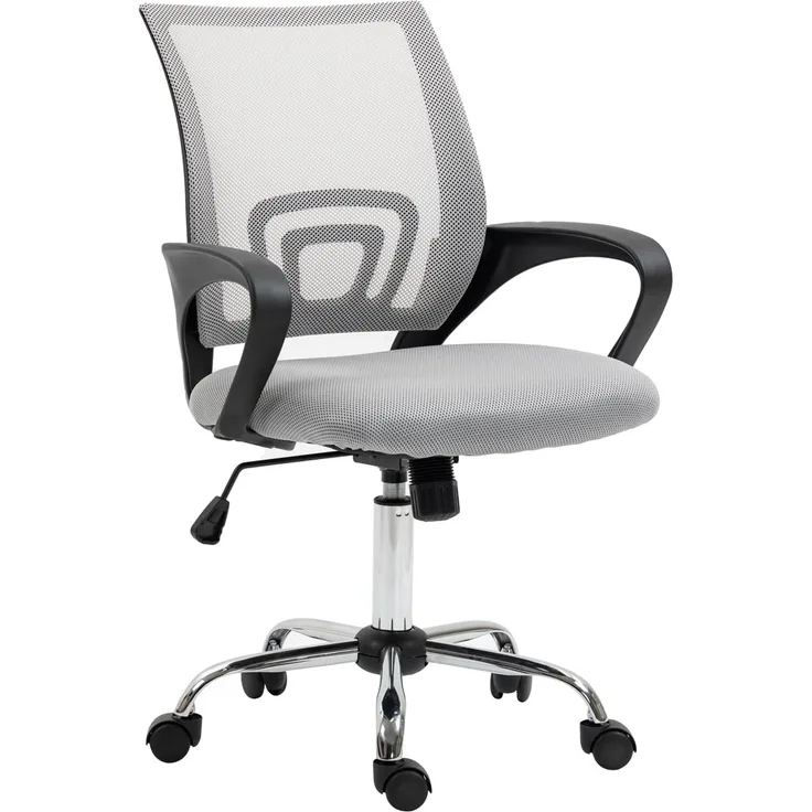 SVITA Schreibtischstuhl CYDNEY (Einzeln), Stufenlos höhenverstellbar, 360° drehbar, mitwachsend