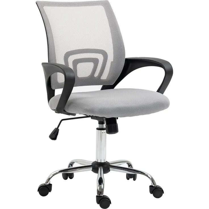 SVITA Schreibtischstuhl CYDNEY (Einzeln), Stufenlos höhenverstellbar, 360° drehbar, mitwachsend – Bild 1