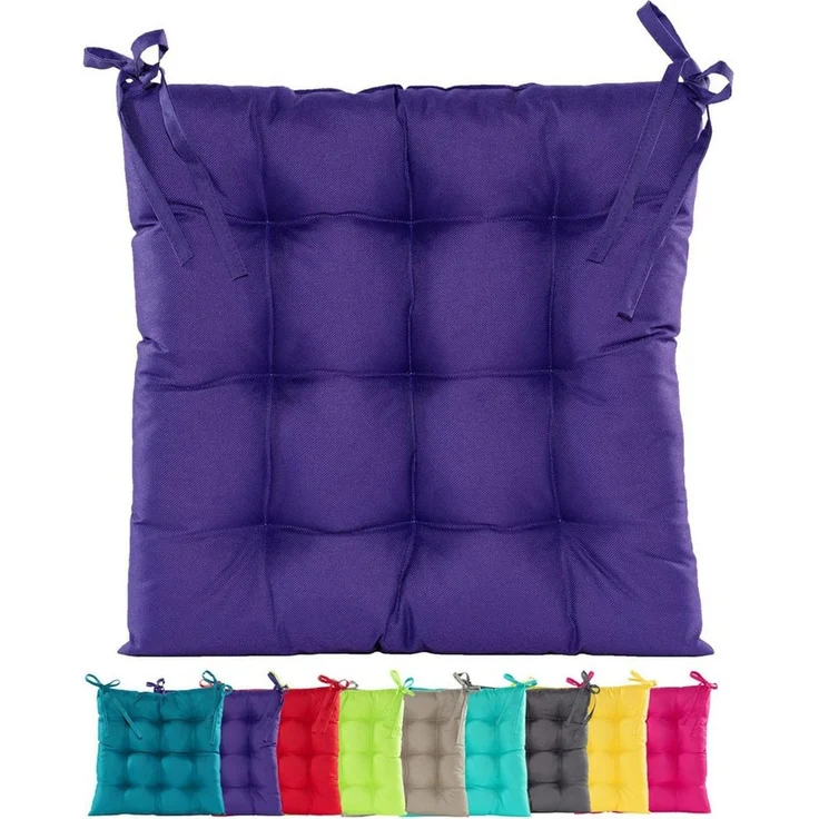 JACK Stuhlkissen JACK Outdoor 38x38cm Sitzkissen Lounge Kissen Sitzkissen Wasserfest, mit Lotus Effekt, robust, strapazierfähig, für Innen & Außen – Bild 1