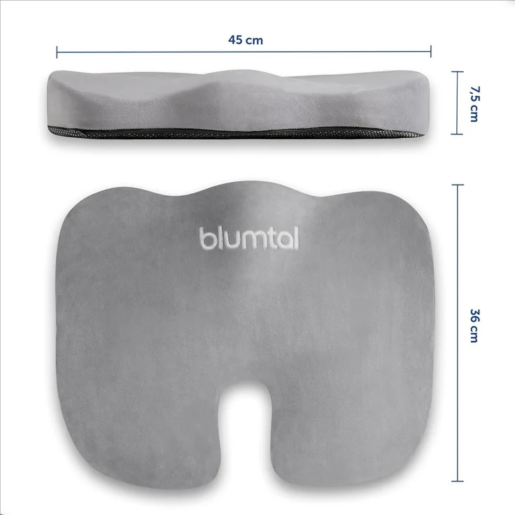 Blumtal Sitzkissen Ergonomisches Sitzkissen - in 3 Härtegraden, ideales Sitzkissen für das Auto und Büro – Bild 6