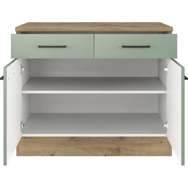 Flex-Well Unterschrank Cara (1-St) (B x H x T) 100 x 85 x 60 cm, für viel Stauraum – Bild 2