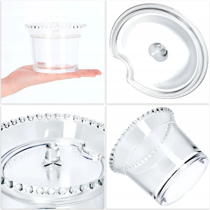 KADAX Zuckerdose, Zuckerdose mit Deckel, Zuckerbehälter aus Glas, elegant – Bild 3