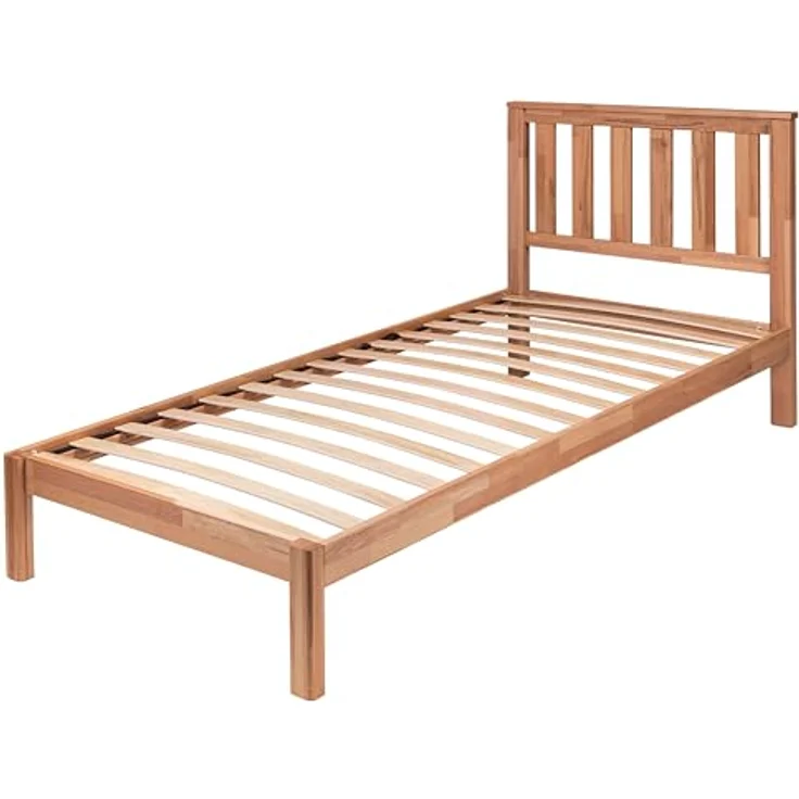 Krok Wood Massivholzbett Sofia mit Kopfteil in Buche – Bild 6