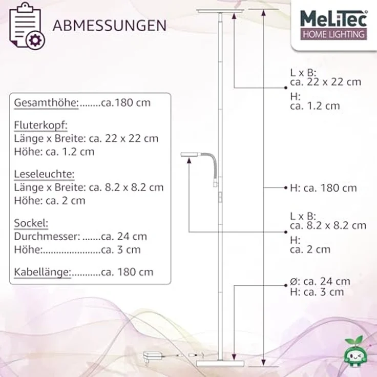 MeLiTec LED Stehlampe ST59 – Bild 7
