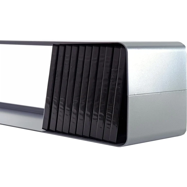 DESIGN DELIGHTS CD-Regal LOUNGE DESIGN CD REGAL "CUBE", 80cm, Metall, für ca 70 CDs, Farbe: – Bild 5