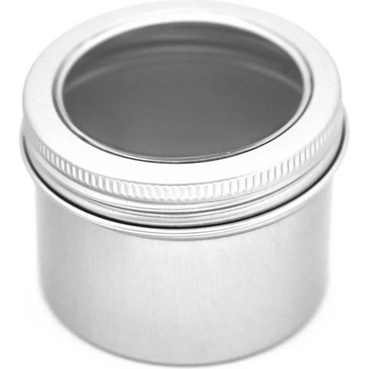 maDDma Dose 6 Dose aus Aluminium rund mit Deckel Metalldosen Behälter (6er Pack, 6 St), rund – Bild 2