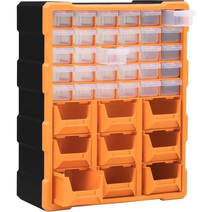 vidaXL Multi-Schubladen-Organizer mit 39 Schubladen 38x16x47 cm 149603 – Bild 4