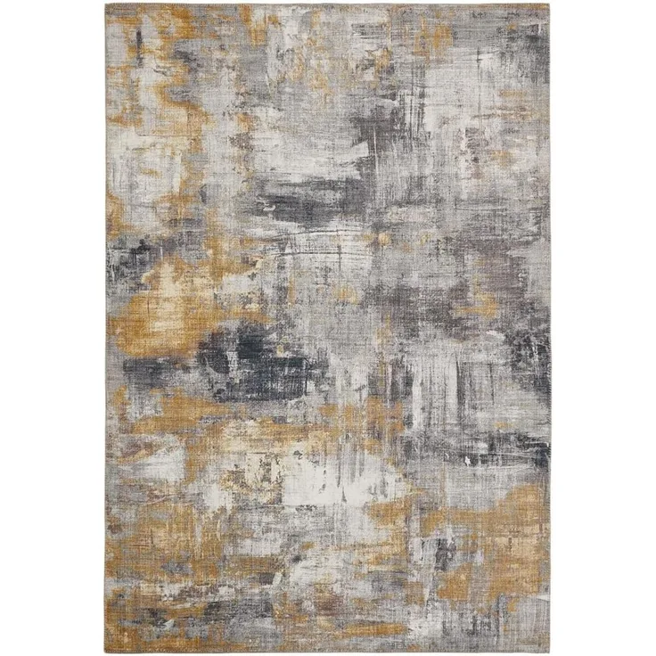 LUXOR Living Teppich Prima grau-gelb, 120 x 170 cm