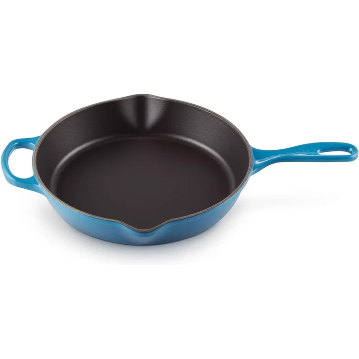 Le Creuset Signature Gusseisen Brat- / Servier-Pfanne hoch 26 cm marseille – Bild 3