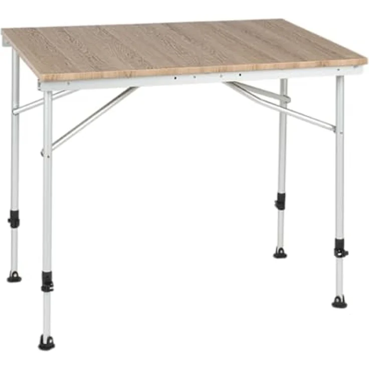 TravelLife Campingtisch Sorrent Ausziehbar Honeycomb Braun 80/110/140cm – Bild 1
