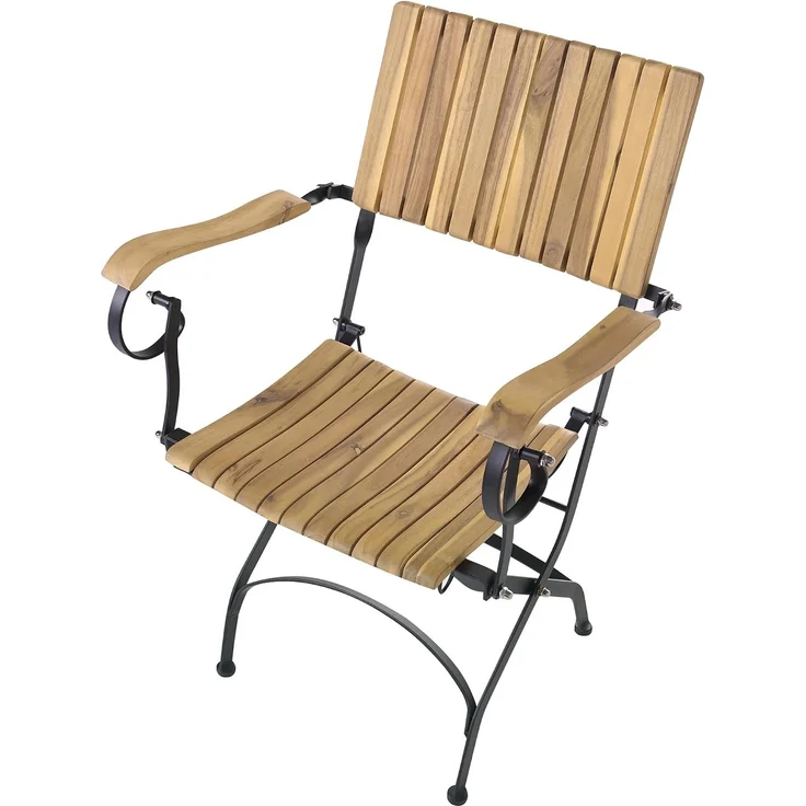 Bistro Set klappbar LASCARI Akazienholz Hellbraun – Bild 9