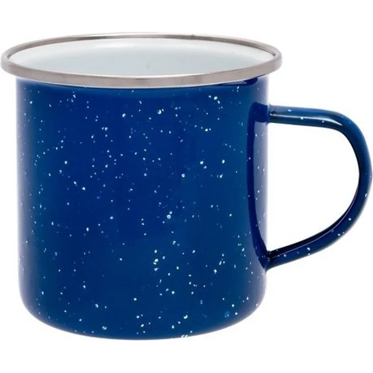 Origin Outdoors Emaille Tasse, 360 ml, blau – Bild 2