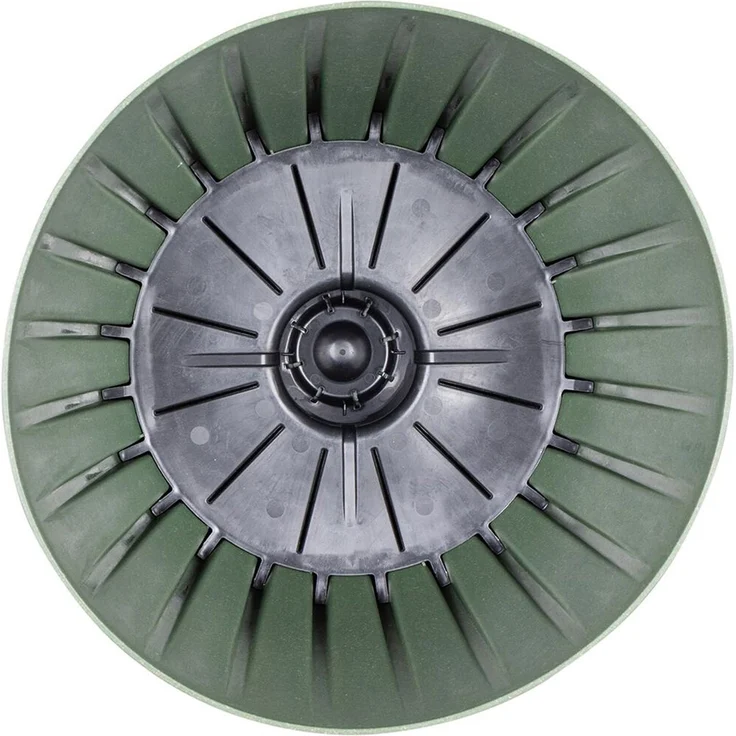 SIENA GARDEN Pflanzgefäß PALMA grün 25 cm Kunststoff/Holz, 25 x 25 x 29,7 cm – Bild 3