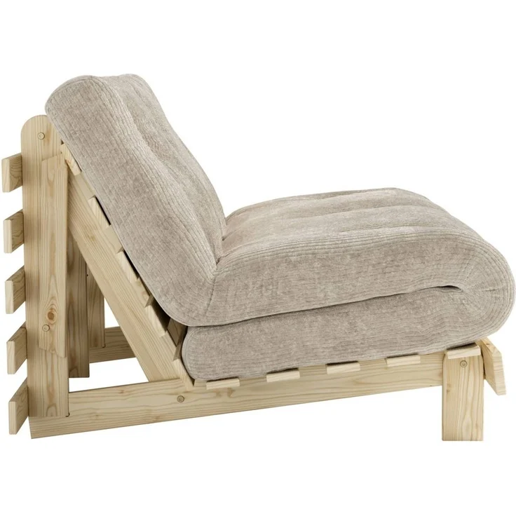 Schlafsofa Klappsofa ROOTS 140 Cord Soft Cream von KARUP – Bild 4