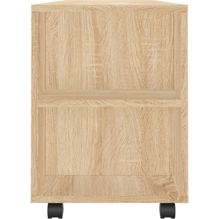 vidaXL TV-Schrank Sonoma-Eiche 102x34,5x43 cm Holzwerkstoff 833745 – Bild 10