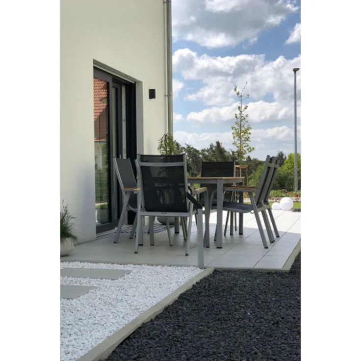 Kettler Granada Klappsessel - silber / anthrazit – Bild 8