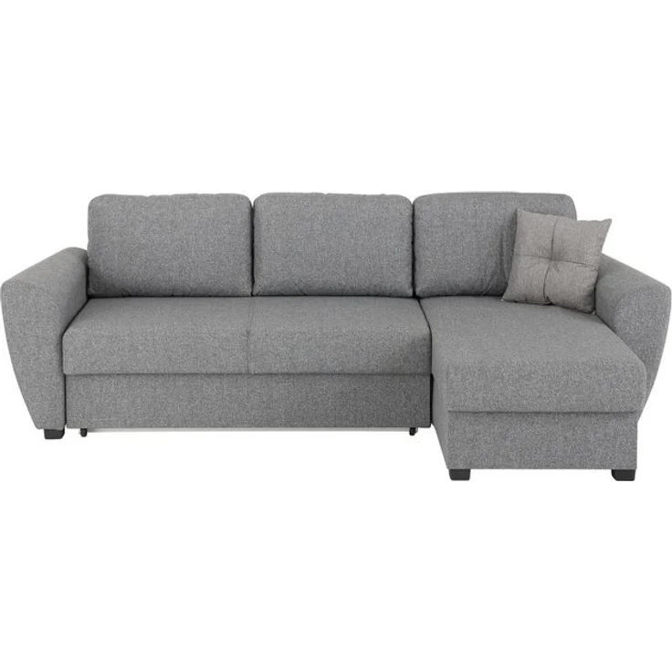 Home affaire Ecksofa Quin L-Form, mit Bettfunktion, Bettkasten und Zierkissen, mit Federkern – Bild 4