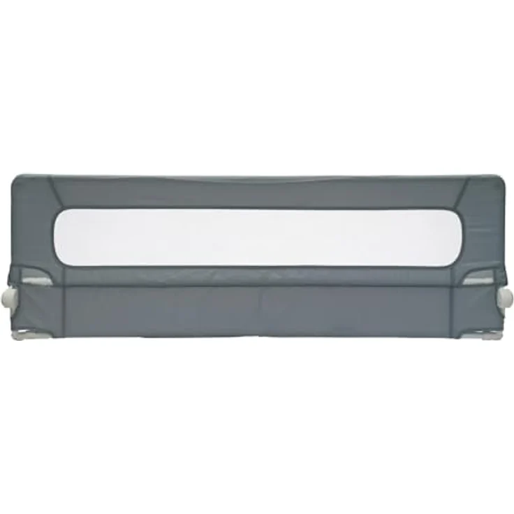 Safetots Extra Breites Bettgitter Grau, 140cm breit x 50cm hoch, Bettschutzgitter für Kleinkinder zur Sicherheit, sicheres Kindergitter für Betten – Bild 2