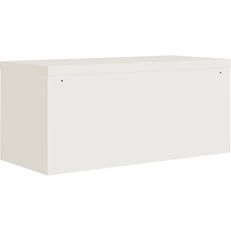 vidaXL Aktenschrank Weiß 90x40x180 cm Stahl 3188313 – Bild 5