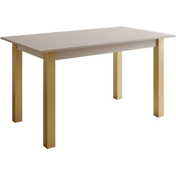 Lookway Esstisch ARTON GOLD ausziehbarer Tisch 140 cm – Bild 1