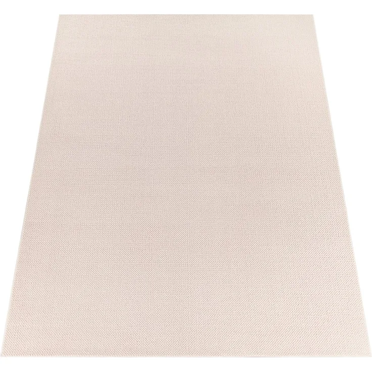 Paco Home Teppich Sevilla 521, rechteckig, Höhe: 16 mm, Kurzflor, Uni Farben, weich & kuschelig, Hoch-Tief Effekt, Wohnzimmer