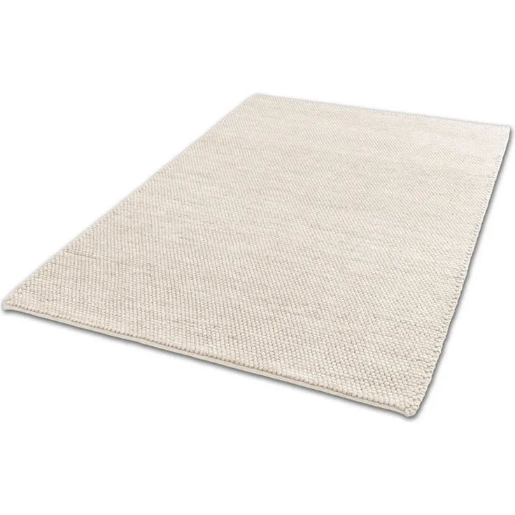 SCHÖNER WOHNEN-Kollektion Wollteppich Poppy 6024, rechteckig, Höhe: 18 mm, hochwertiger Handweb, Wolle, Wohnzimmer, Schöner Wohnen Kollektion