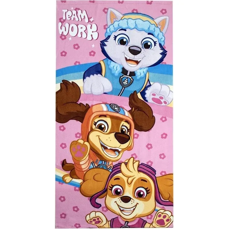 Paw Patrol Badetuch Strandtuch Handtuch Kinder Mädchen Skye