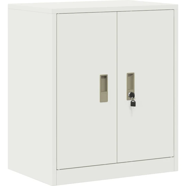 vidaXL Aufbewahrungsschrank 2 stk. 60 x 40 x 210 cm Stahl Abschließbar 3438764 – Bild 5