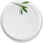 CreaTable - EUROPA KRÄUTER - Pizzateller SALBEI 33 cm aus Porzellan
