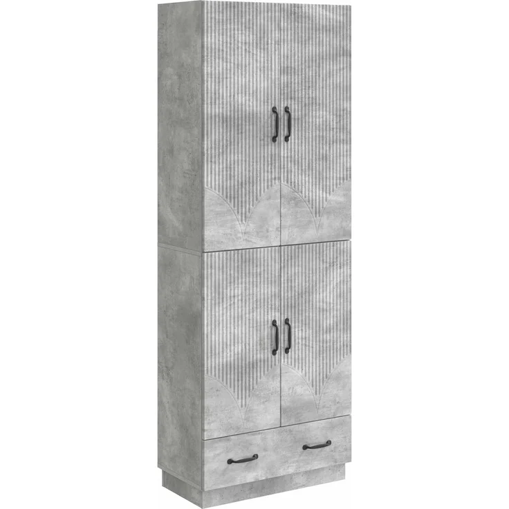 vidaXL Schrankset 2 pcs Holzwerkstoff 3416775 – Bild 1
