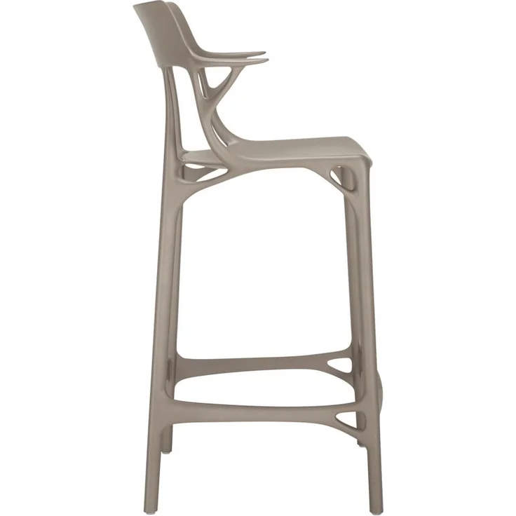 2er Set A.I. Barhocker grau – Bild 2