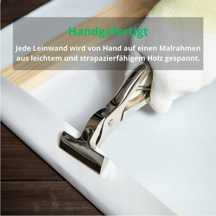 Wallarena Leinwandbild Löwe Tiere Abstrakt Schwarz Schlafzimmer, Wohnzimmer 60x40 cm, Löwe, 60x40 cm – Bild 4