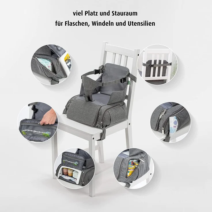reer Growing Kinder-Sitzerhöhung, Boostersitz aus Recycling-Material (rPET aus 8 PET-Flaschen) – Bild 7