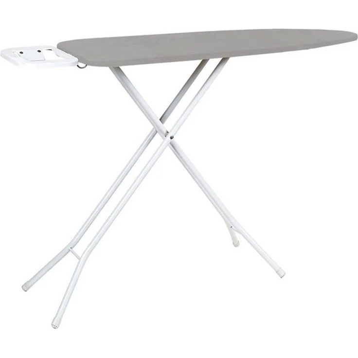 HTI-Living Bügelbrett Bügelbrett Grau Ilona, Bügelfläche 110x33 cm, Bügeltisch mit Bügeleisenablage – Bild 2