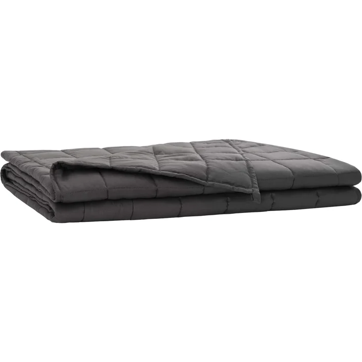 vidaXL Gewichtsdecke Anthrazit 235 x 290 cm 11 kg 100% Baumwolle 205T 42044013 – Bild 2