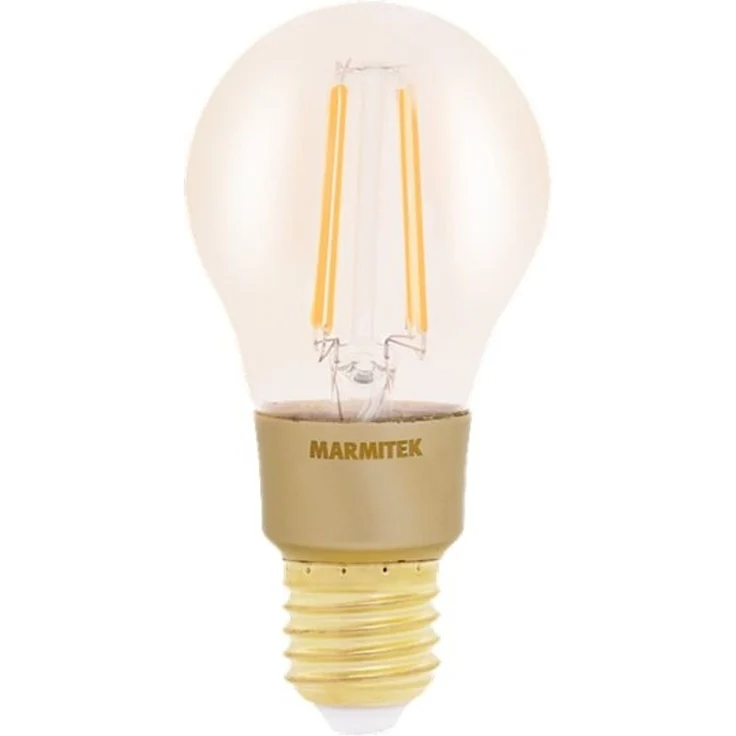 Marmitek Smart me Smart comfort Glow MI - LED Glühbirne - Form: A60 - E27 - 6 W (entspricht 40 W) - Klasse E - warmweißes Licht - 2500 K