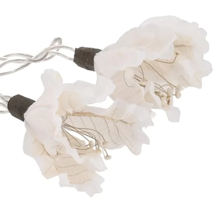 Guru-Shop LED-Lichterkette Lotus Blüten LED Lichterkette - Blüte weiß – Bild 5