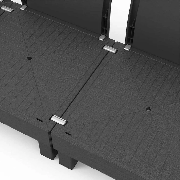 Keter Gartentisch Graphitgrau 447621 – Bild 2