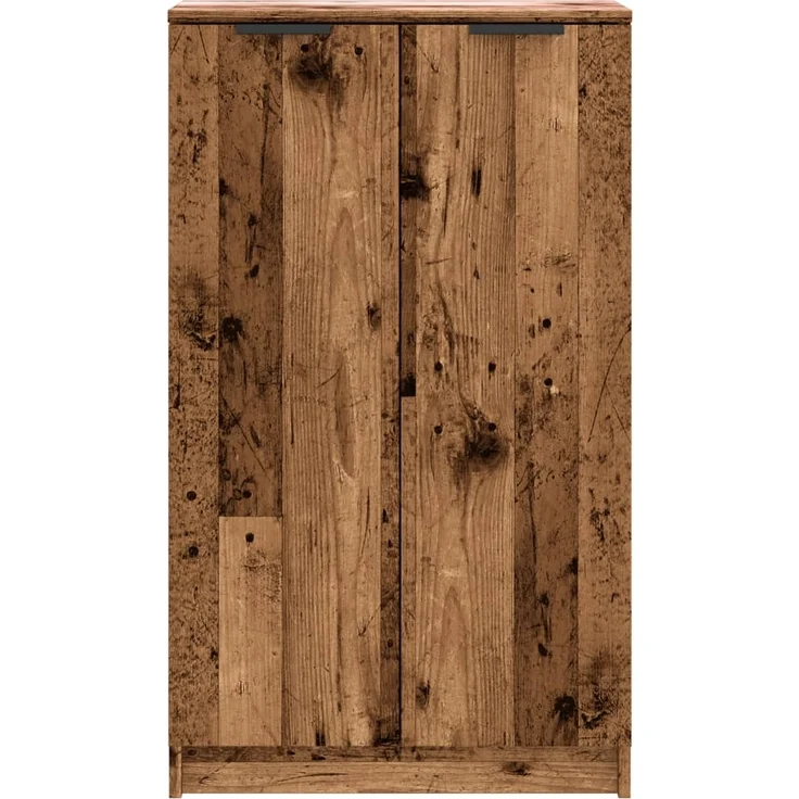 vidaXL Schuhschrank Altholz-Optik 59x35x100,5 cm Holzwerkstoff 856993 – Bild 3