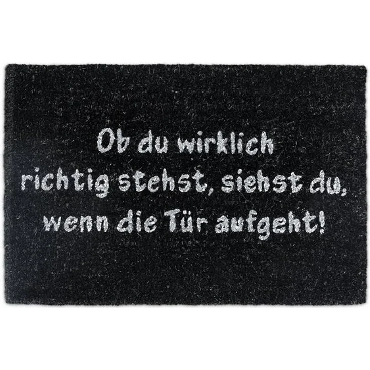 Fußmatte Kokos SPRUCH 10019015 – Bild 4