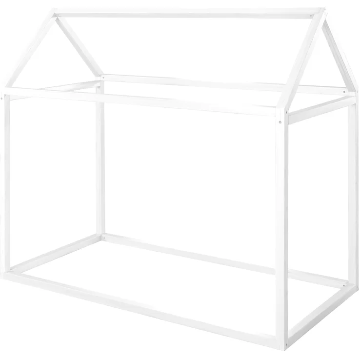 roba Hauslounge - aus Bambus-Holz - FSC zertifiziert - HxBxT: 134 x 77 x 146 cm - Weiß – Bild 2