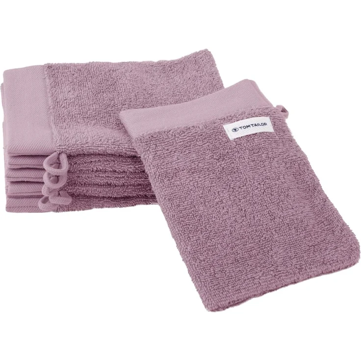 TOM TAILOR HOME Waschhandschuh Waschhandschuh COLOR BATH, Frottier (6-St)